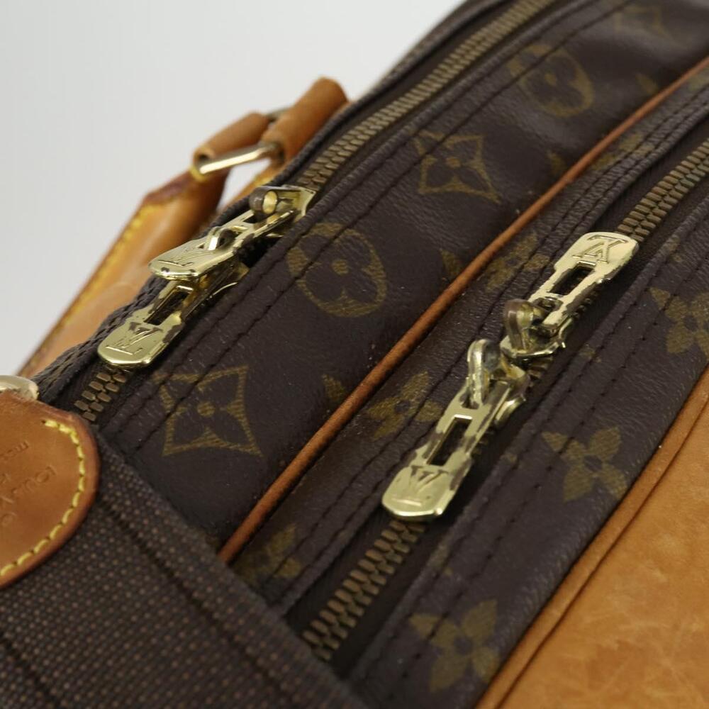 LOUIS VUITTON Monogram Alize de Poche Boston Bag 2way M41392 LV Auth 161996 - Picture 10 of 16